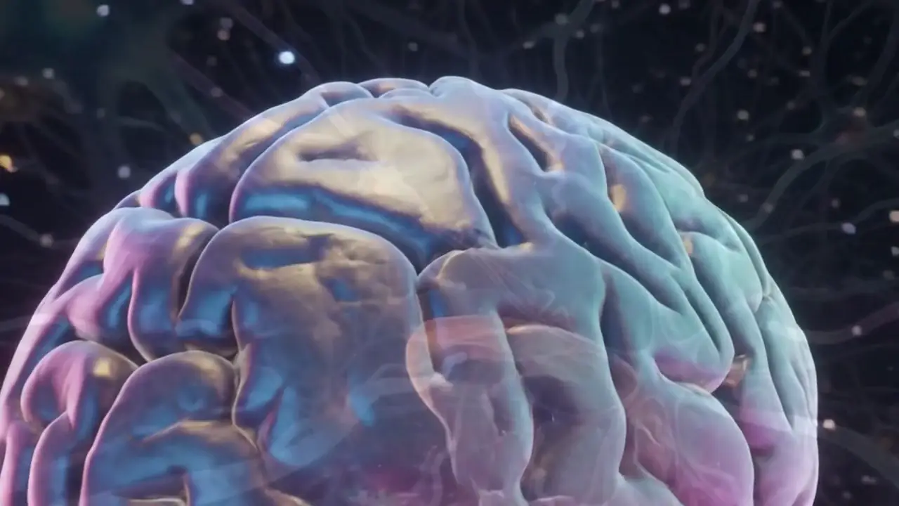 The folded cortical surface
